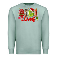 Seafoam gigi claus Premium Sweatshirt - MaliasSmallBusiness