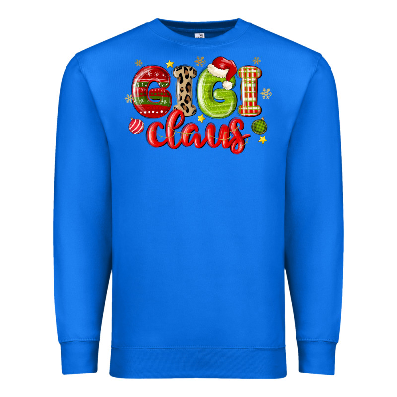 Gigi Claus Premium Sweatshirt by MaliasSmallBusiness | Teevron