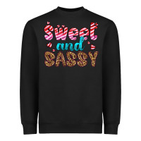 Black sweet and sassy Heavyweight Sweatshirt - HRA Design Shop