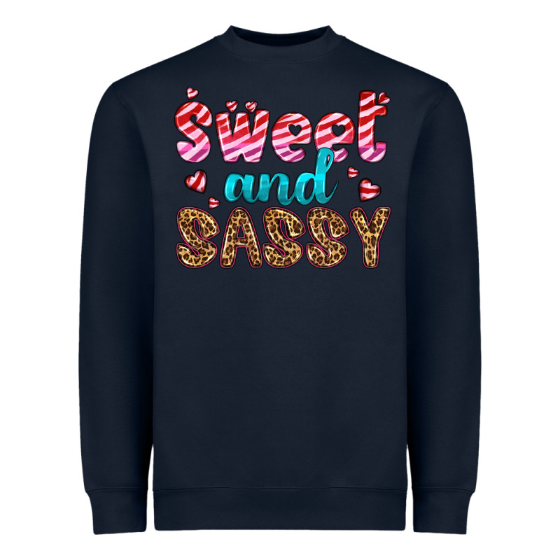 Sweet And Sassy Heavyweight Sweatshirt by HRA Design Shop | Teevron