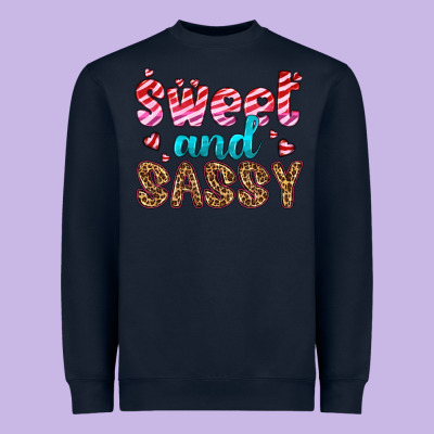 Sweet And Sassy Heavyweight Sweatshirt Designed By Hra Design Shop