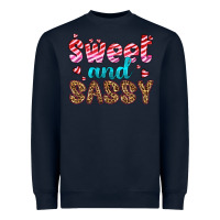 Navy sweet and sassy Heavyweight Sweatshirt - HRA Design Shop