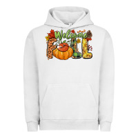 Pigment Lunar Rock Welcome Fall Urban Hoodie - NancyCooperArtShop