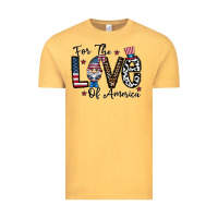 Vintage Mustard for the lovee of america gnome Vintage Tee - CowhideDigitalArt