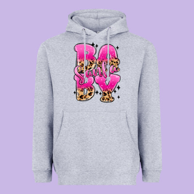 Santa Baby Heavyweight Hoodie Designed By Maliassmallbusiness
