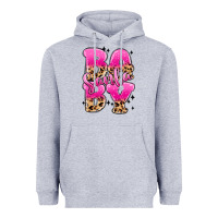Heather Grey santa baby Heavyweight Hoodie - MaliasSmallBusiness