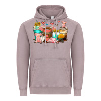 Vintage Zinc pigs coffee cups Vintage Hoodie - Zillion Design Studio
