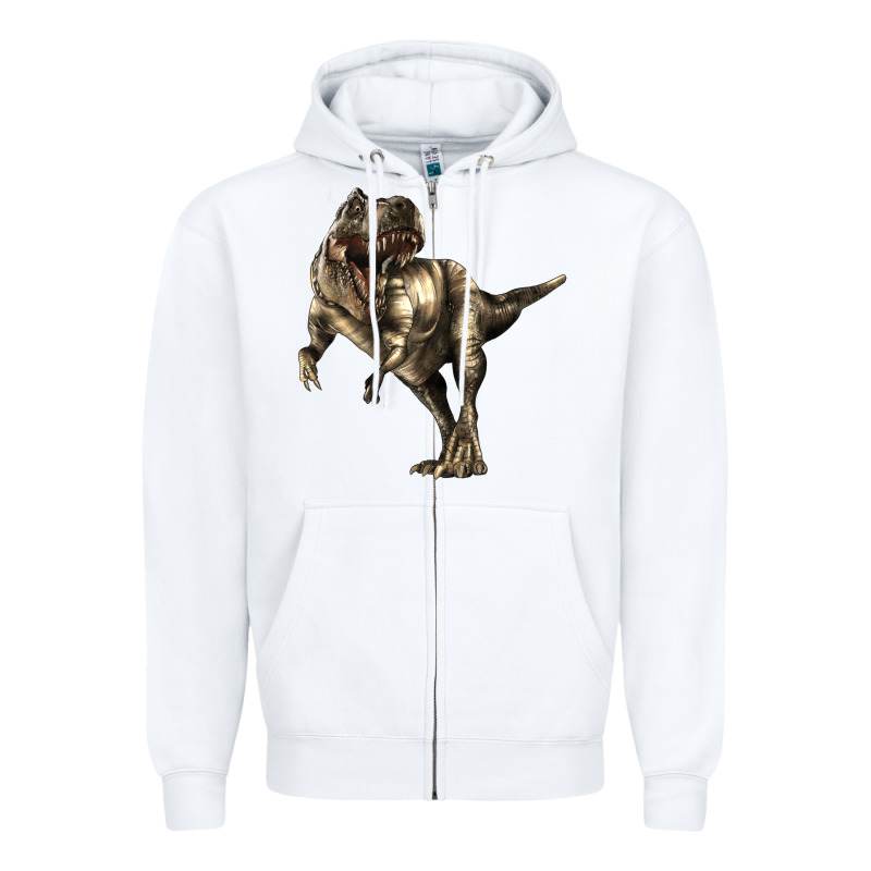 Tyrannosaurus T Rex Zipper Hoodie by LillyAllenDesigns | Teevron