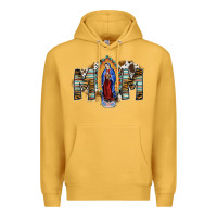 Mustard mom virgin mary Premium Hoodie - SublimationCraftShop