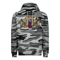 Slate Camo mom virgin mary Premium Hoodie - SublimationCraftShop