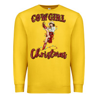 Lemon cowgirl christmas Premium Sweatshirt - MaliasSmallBusiness