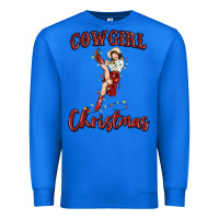 True Royal cowgirl christmas Premium Sweatshirt - MaliasSmallBusiness