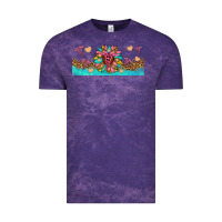 Cloud Purple nurse sunflower libbey glass Vintage Tee - HRA Design Shop