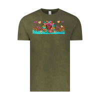 Vintage Olive nurse sunflower libbey glass Vintage Tee - HRA Design Shop