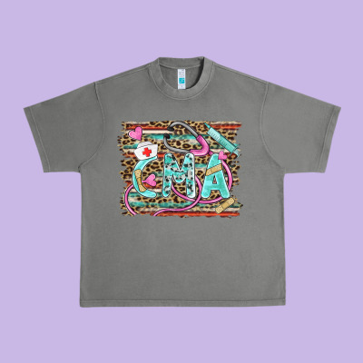Certified Nursing Assistant Cna Urban Heavy Tee Designed By Barkaloodesign