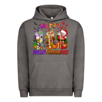 Pigment Tornado happy hallothanksmas coffee cups Urban Hoodie - texasbilliewilder