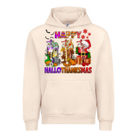 Sandshell happy hallothanksmas coffee cups Urban Hoodie - texasbilliewilder