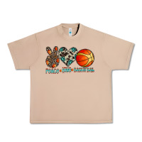 Burro peace love basketball Urban Heavy Tee - CowhideDigitalArt