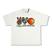Pistachio peace love basketball Urban Heavy Tee - CowhideDigitalArt