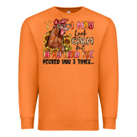 Carrot i may look calm but in my head i've pecked you Premium Sweatshirt - MaliasSmallBusiness