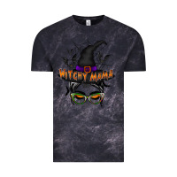 Cloud Black withcy mama Vintage Tee - RacoonDesign