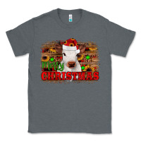 Charcoal Heather merry christmas Classic Tee - JahusDesignShop
