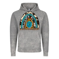 Cloud Rock rainbow sunflower gemstone Vintage Hoodie - RanaPortraitStore