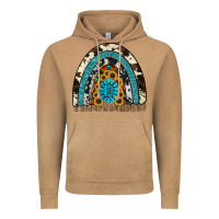 Vintage Camel rainbow sunflower gemstone Vintage Hoodie - RanaPortraitStore