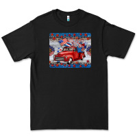 Black american truck 4th of july mousepad Premium Tee - BarkalooDesign