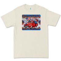 Bone american truck 4th of july mousepad Premium Tee - BarkalooDesign