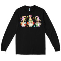 Black summer gnomes Long Sleeve Tee - Artiststas