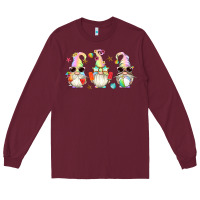 Burgundy summer gnomes Long Sleeve Tee - Artiststas