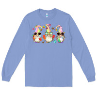 Colony Blue summer gnomes Long Sleeve Tee - Artiststas