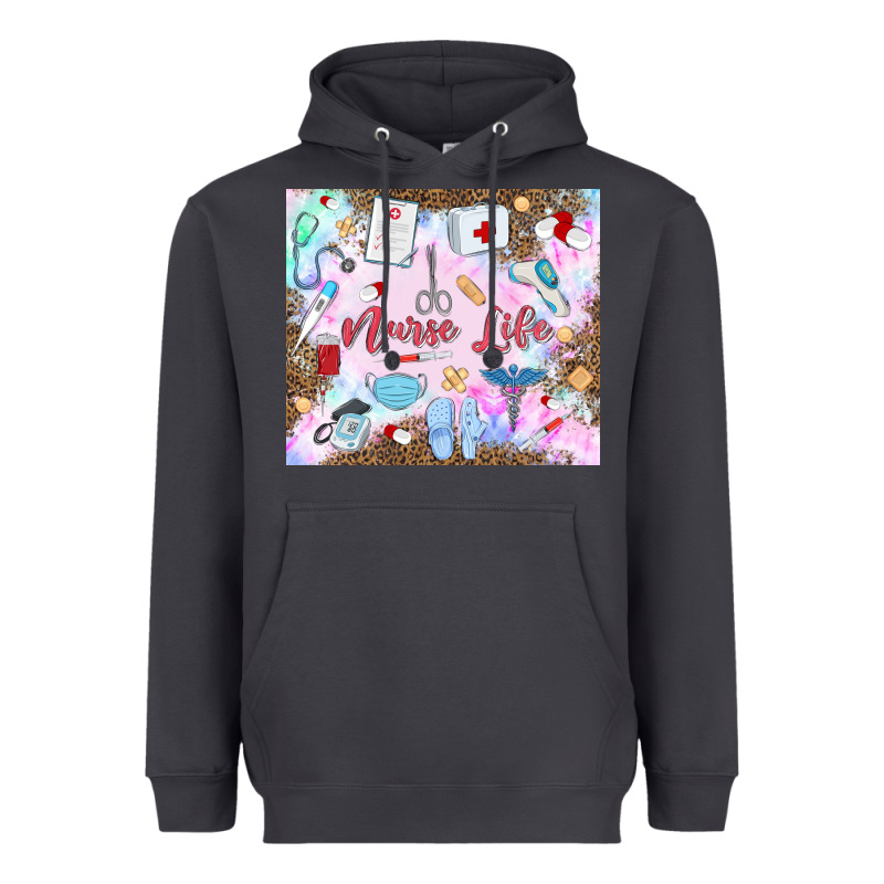 Nurse Life Heavyweight Hoodie by MaliasSmallBusiness | Teevron