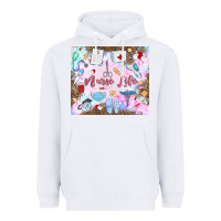 White nurse life Heavyweight Hoodie - MaliasSmallBusiness