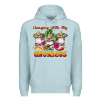 Blue Mist hanging with gnomigos Premium Hoodie - Artiststas