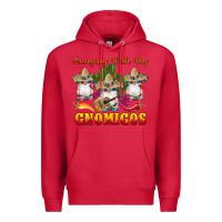 Cardinal hanging with gnomigos Premium Hoodie - Artiststas
