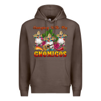 Coffee hanging with gnomigos Premium Hoodie - Artiststas