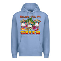 Colony Blue hanging with gnomigos Premium Hoodie - Artiststas