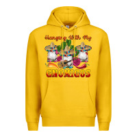 Lemon hanging with gnomigos Premium Hoodie - Artiststas