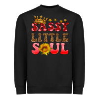 Black sassy little soul Heavyweight Sweatshirt - HRA Design Shop