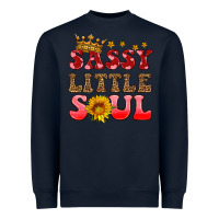 Navy sassy little soul Heavyweight Sweatshirt - HRA Design Shop