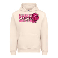 Sandshell Breast Cancer Survivor Urban Hoodie - texasbilliewilder