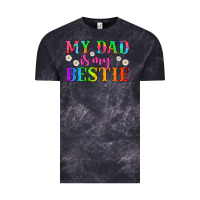 Cloud Black my dad is my bestie Vintage Tee - HRA Design Shop
