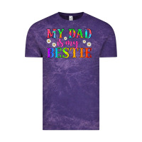 Cloud Purple my dad is my bestie Vintage Tee - HRA Design Shop
