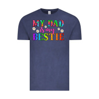 Vintage Denim my dad is my bestie Vintage Tee - HRA Design Shop