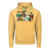 Vintage Mustard cows coffee cups Vintage Hoodie - Zillion Design Studio
