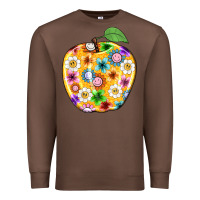 Chestnut colorful flora apple teacher Premium Sweatshirt - NancyCooperArtShop