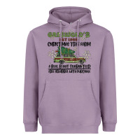 Lavender christmas tree farm Heavyweight Hoodie - MaliasSmallBusiness