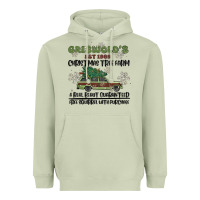Matcha christmas tree farm Heavyweight Hoodie - MaliasSmallBusiness